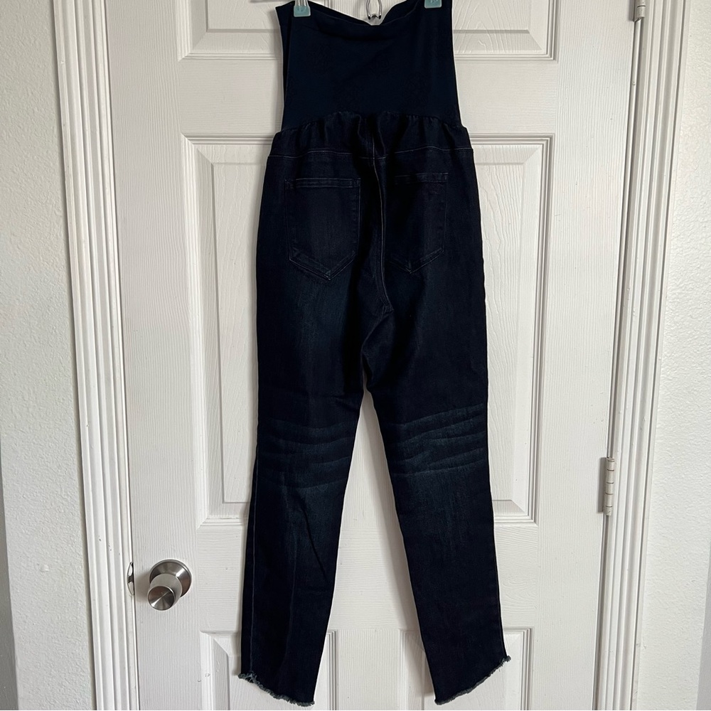 Jessica Simpson | Maternity Skinny Dark Wash Jeans - Picture 7 of 8